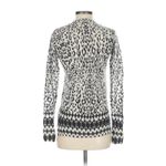 Rebecca Taylor  Fuzzy Leopard‎ Print Sweater Mohair Alpaca XS Lightweight Photo 1