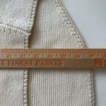 ATM Anthony Thomas Melillo Beige knitted 3/4 sleeve boat neck sweater shirt XS Photo 6