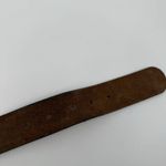 Fossil  Brown Faux Leather Embroidered Geometric Pattern Belt Womens Size Small Photo 4