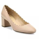 Chloé Chloe Lauren Leather Pumps - Size 37‎ 1/2. Photo 8