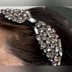 Elegant Black and Silver Embellished Headband Photo 1