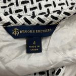 Brooks Brothers  Black and White Woven Tank Top Photo 4