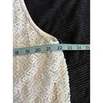 Back In The Saddle White Crochet Lined Sleeveless Top Size 2XL Scoop Neck Boho Photo 4