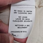 Anthropologie  Ryu Cream Floral Lace Fringe Sleeveless Top Size Small Photo 7