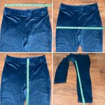 Lands' End Lands’ End Super Soft Fleece Lined Women’s Velvet Velour Loungewear Leggings Photo 1