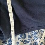 Nanette Lepore  Play Femme Lightweight Sweatshirt with Fun Details XL Navy Blue Photo 7