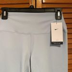Nike  Women’s One Dri-Fit High Waisted Light Blue Cropped Leggings Sz M NWT Photo 1