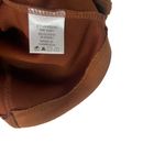 Biashe Women's Size Medium Faux Suede Brown Crop Basics Top Photo 4