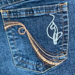 Baby Phat boot cut jeans embroidered pockets 9 Photo 8
