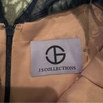 JS Collections NWT BHLDN‎ JS Collection Winnie Column Gown Dark Blue/Blush Size 6 Photo 6