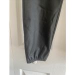 I love Tyler Madison Black Vegan Leather Small Jogger‎ Ankle Pants Moto Grunge Photo 2