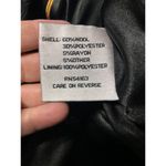 Kenneth Cole black‎ wool blend pea coat, women's size 16 heavy weight winter Black Photo 3