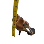 Michael Kors  women’s black brown leather shoes heels size 8M SKU 1853 Photo 9