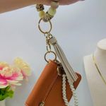 Autumn Card Wallet Wristlet Orange Photo 1