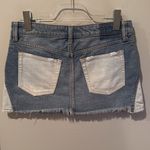 We The Free Free People Denim Mini Skirt Photo 2