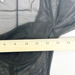 Princess Polly  Womens Black Sheer Mesh Corset Bustier Long Sleeve Bodysuit US 2 Photo 10