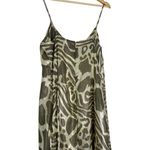 Adam Lippes Ruffled Lamé Midi Dress Silk Blend Photo 9