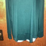 Women's Dark Green Long Sleeve Tunic Top Photo 2