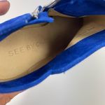 Chloé CHLOE SUEDE ANKLE ZIPPER BOOTS BLUE COLOR SIZE 38.5 Photo 11