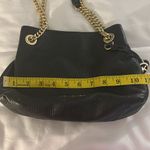 Michael Kors Black mini Shoulder Bag with Gold Accents Photo 3