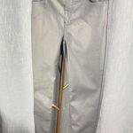 White House | Black Market  High-Rise Coated Gray Skinny Pants Women's size 4 NWT Photo 5