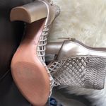 Rachel Zoe GOLD MESH CAGE OPEN TOE SANDAL Photo 3