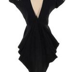 Cache Vintage 80s Overcoat Tunic Jacket Evening Jacket Gold Lamé Shoulderpads 6 Photo 0