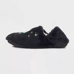 Alien nwt Glitter Embroidered Faux Fur Slipper Socks with Grippers M/L 8 Photo 1