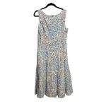 Theory  Dress Printed Cut-Out Midi Dress NWT Photo 2