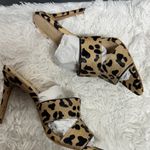 Vince Camuto  Leather Animal Print Women's Heels Photo 1
