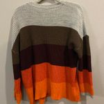 Cute Striped Sweater Multi Size M Photo 2