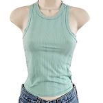 Olivia Rea New York Women's Ribbed Racer Tank Top Photo 3