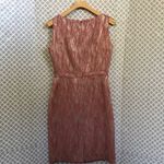 Alex Marie  pink mauve marbeled shiny dress‎ Photo 5