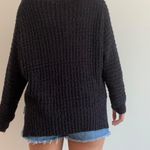 Young Fabulous and Broke Black Chunky Knit Sweater Photo 3