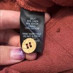 Lulus  Ruffled Off-Shoulder Linen Jumpsuit, Size M Photo 10