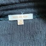 Skies Are Blue Women’s Long Sleeve Lightweight Black Blouse Size XSmall Photo 1
