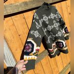 Vintage Floral Best American Clothing Sweater Sz small‎ green 90s cottage cozy Photo 1