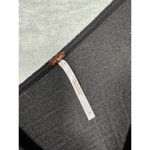 Free People  Black Textured Sleeveless Drop Waist Dress M Easy Street Casual‎ Photo 4