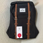 Herschel Supply Company Herschel Supply Co. "Retreat' Little America Backpack, Black\Brown NWT Photo 8