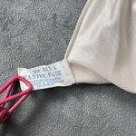 Vanity Fair Vintage  Half Slip Size Medium Long Lace Trim 1970s USA Made Icy Pink Photo 5