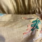 Bluheaven  Gold Floral Embroidered Romper Size‎ Small Photo 6