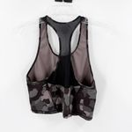 Athleta Gray Unpadded Racerback Camo Printed Sports Bra Women's Size Medium Photo 1