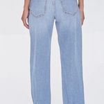Forever 21 Distressed Wide-leg Jeans Photo 3