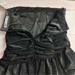 ZARA  Women’s Asymmetrical Mini Skirt with Ruching Sz M Photo 6