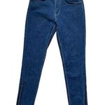 Levi's Levi’s 721 Women’s Vintage High Rise Skinny Jeans Size 30 Orange Tab Zip Ankle Photo 0