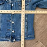 Kensie Jeans Short Denim Jacket Stretch Button Flap Pockets Women’s Size XS Photo 4