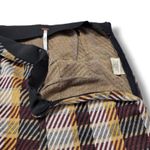 Pants Size 0 W20"xL26" Womens Free People Cropped Flared Pants Plaid Pants Photo 4