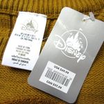 Disney NWT Parks Donald Duck Pullover in Goldenrod Cable Knit Sweater L Photo 4