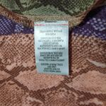 Hiatus Snake Print Blouse Size Large Photo 6