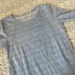 Soft Surroundings  Striped Cotton Long Sleeve Shirt Blue (XSmall) casual simple Photo 3